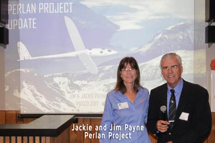 Jacke and Jim Payne from the Perlan Project