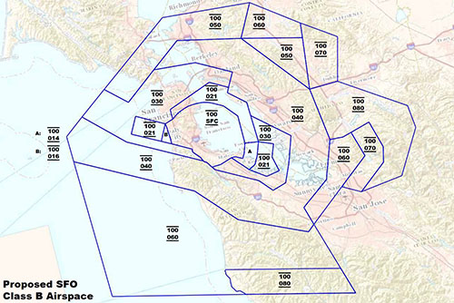 Proposed SFO Class B Airspace