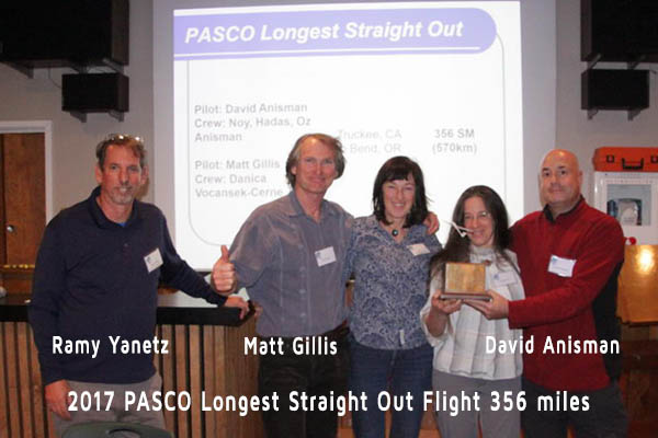 2017 PASCO Longest Straight Out Flight 356 sm, Matt Gillis, David Anisman